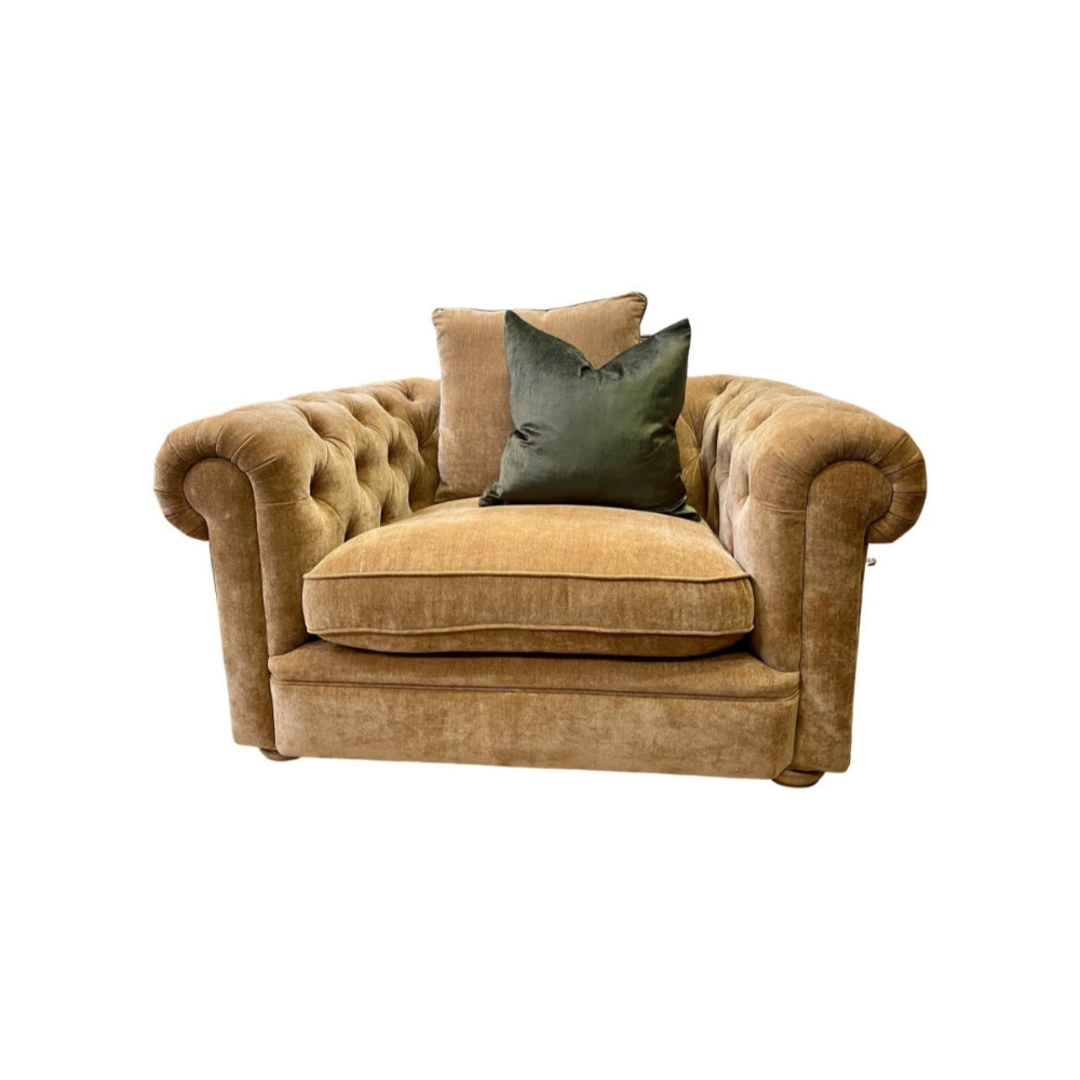 A&J Retreat Snuggler Chair - Oasis Pecan image 0